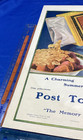 Vintage Post Toasties Ad  the Memory Lingers  1911  Perfect For Framing