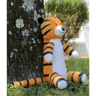 Regit The Plush Tiger Toy  17in Tall Striped Sitting Tiger Stuffed Animal