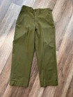M 1951 Green Wool Winter Army Stock 55t 35650 10 Trousers Pants Regular Medium