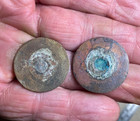 Us   Infantry I Co  Collar Discs-found Columbus new Mexico-mexican Border Wars