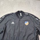 Adidas Fc Cincinnati On Field Anthem Full Zip Jacket Mens 2xl Black 2019 Pockets