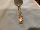Vintage Silver Plate Cake Server W stainless Blade