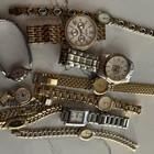 Lot Of 10 Bulova   Caravelle Watches Mixed Styles - Working parts Vintage