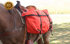 Saddle Panniers For Horses     Heavy-duty Over-the-saddle Packing Bags For Hunting