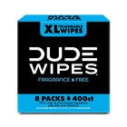 Dude Wipes  Flushable Wipes  Extra Large And Fragrance-free Wipes  800 Ct  