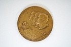 Apollo 11 Lunar Landing Commemorative Medal 1969 Bronze 151g 70mm From Japan
