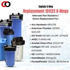 151122 O-rings For Pentair Pentek Big Blue Water Filters Buna-n  3 Pack 