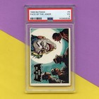Original 1966 Topps Batman Black Bat Trading Card  9 Psa 3