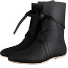 Medieval Retro Boots Shoes  Pirate Boots Renaissance Leather Shoes  Larp  Sca