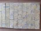 Antique Aetco Fireplace Tile Set 122 Pcs     Primrose   Smoke Blue Mottled Glaze