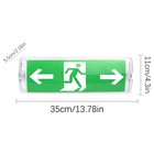 Lighted Exit Signs For Business Evacuation Indicator Light Led Safety Functional