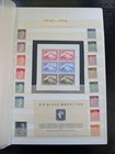 Germany Stamp Collection 1935-1987 1500  Stamps Berlin Sheets Fdcs Album