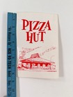 Early 1969 1970 Pizza Hut Menu Wichita Kansas Ks Vintage Original Sample