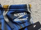 Speedo Swim Briefs Mens 24 Team Royal Blue Gold Endurance  Drawstring Lined Nwt