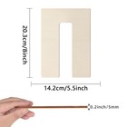 Wooden Greek Letters 8 Inch  Wood Letter    Pi Unfinished Wooden Alphabet Let   