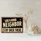 1pc Tin Metal Signs 8x12 In Aluminum 2d Flat 1 Pack Of Vintage Style Iron Signag
