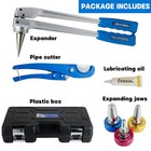 Efield Pex A Expansion Tool Kit Astm F1960 With 1 2   3 4   1  Expander Heads