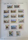 Isle Of Man jersey guernsey Stamp Collection