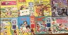 Set Of 26 - Disney hanna Barbara star Wars Read Along Books On Record cassette