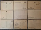 50 Unused Vintage Postcards Lot - Free Shipping - Unposted Mixed 4x6 Large Size