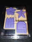 Stampin  Up  Set Of 4 Rubber Stamps  New  Lot   7