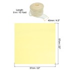 20 Sheets Flower Wrapping Paper 22 x22  Korean Style Floral Package Light Yellow