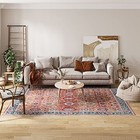  Washable Area Rug 6x9 Rug Stain   Water Resistant Foldable Thin Vintage Rugs 