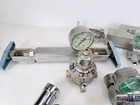 Vintage Veterinary Medical Gas Regulator Valve Bracket Lot Ohio Medical