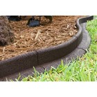 3  X 48  Brown Rubber No Dig Landscape Garden Border Edging  Pack 6