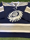 Ihl Cincinnati Cyclones K1 Hockey Jersey Blue White Gray Vintage Size Medium