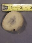 Stone One Hole Native American Pendant   Gorget Number 3