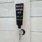 Beer Coffee Tap Handle With Black Dry-erase Chalkboard Marker Board  Pine Wood