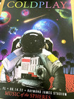Official Coldplay Poster Raymond James Stadium Tampa Fl June 14 2022 Authentic