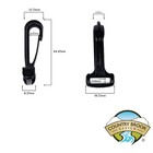 10 - 1 2 Inch Ykk Plastic Hook Snap