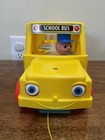 Vintage Fisher Price Play Family School Bus 192 Complete With Box Vgc All Works