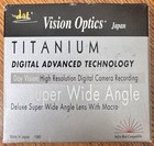 Vision Optics Titanium Super Wide Angle Lens 0 5x Af For 35mm Mf af Slr Cameras