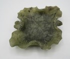 Vintage Chinese Carved Agate jade Brush Washer Bowl Leaf Lotus Flower 6 
