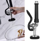 Commercial Pre-rinse Kitchen Sink Faucet Restaurant Kitchen Sprayer Mixer Tap
