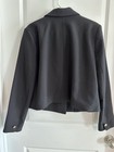 Joie Black Cropped Single Breasted Blazer Size Xl In Euc 