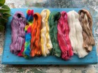 Heidifeathers   Felting Wool Roving   Tops  posh Scraps  Wool Off Cuts   Scraps