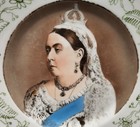 Antique Queen Victoria 1888 Melbourne Centennial Exhibition Souvenir Plate