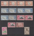 British Solomon Islands  Collection Of Qe2 Stamps  Mint And Used  1956 Set