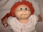Vintage 1978 1982 Red Hair Green Eyed Cabbage Patch Kid