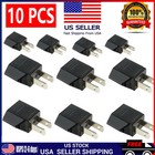 10 Pcs Eu Euro Europe To Usa Us Travel Charger Power Ac Plug Adapter Converter