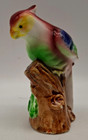 Vtg  Bird On Tree  Ceramic Porcelain Figurine Cottagecore Made In Japan 3 5 