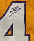 Shaq Shaquille O neal Signed Yellow Gold Jersey Auto Beckett Bas Witnessed