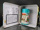 Walt Disney World 1973 Vintage Mickey Mouse Metal Lunchbox With Thermos