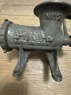 Vintage Enterprise No  12 Tinned Meat Chopper Grinder   Reads 1887 On Handle
