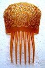 Victorian Spanish Mantilla Style Hair Comb -  No Us Import Fees