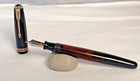 Parker Vacumatic Junior   Black Laminate  14k Nib trim  Excellent  Restored